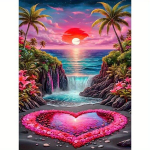 Sametist l&otilde;uend, 5D teemantmosaiik 40 &times; 50. Loovus ja rahu &uuml;hes &ndash; suurep&auml;rane kingitus endale ja oma l&auml;hedastele.