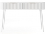 Kosmeetikalaud Eltap Chavelle, 120x80x40 cm, valge