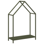 K&uuml;ttepuurest oliivroheline 60x25x90 cm k&uuml;lmvaltsitud teras CFE35981