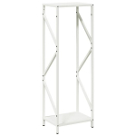 K&uuml;ttepuurest Valge 34x25x100 cm K&uuml;lmvaltsitud teras CFE86699