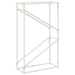 K&uuml;ttepuurest valge 60x25x100 cm k&uuml;lmvaltsitud teras CFE38264