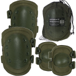 P&otilde;lve- ja k&uuml;&uuml;narnukikaitse komplekt, Dominator Urban Combat, Oliivroheline