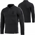 Meeste pika varrukaga polo s&auml;rk M-Tac taktikaline 65/35, must