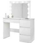 Kosmeetikalaud, Fluxar home, DR-1066, valge