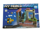Magnetilised klotsid Minecraft stiilis, 184 tk