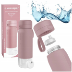 Wessper B2 Actitex klaasist roosi filterpudel 700ml borsilikaatklaasist