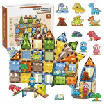 Lastele m&otilde;eldud magnetilised klotsid Click4toys, 90 tk