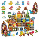 Magnetilised ehitusklotsid Click4toys, 98 tk