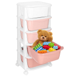 Mobiilne kapp 5 sahtliga ratastel Springos HA0211