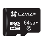 Ezviz 64GB UHS-I 10 klassi nutikas MicroSD kaart, ideaalne Full HD video jaoks r90mbps/w50Mbps