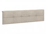 Pehme peatsipea Black Red White Tetrix, 142x40x8 cm, beež