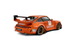 Diecast mudel Solido S1808506 Porsche 911 Rwb Bodykit Orange 2020 1/18