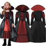 Vampiir kost&uuml;&uuml;m kleit Choker Dracula Complete Halloween Ball Set