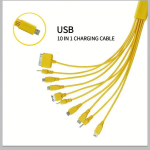 10-&uuml;hes universaalne multifunktsionaalne laadija USB-kaabel