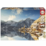 Puzzle - EDUCA - Hallstatt Talv - 1500 t&uuml;kki - Maastik - 85 x 60 cm - T&auml;iskasvanu