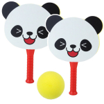 Panda pehme tennisereketikomplekt lastele