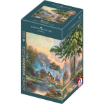 Schmidt Spiele pusle Holzpuzzle Thomas Kinkade Studios: Am alten M&uuml;hlenbach (1000-osaline)