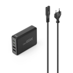 Hama 00201979 65W USB-C/USB-A GaN Laadimisjaam &ndash; Kiire, Nutikas & Kompaktne V&otilde;imsus