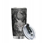 Viikingiteemaline termoskruus, 590 ml