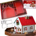 Piparkoogimaja k&uuml;psetusvormide komplekt &ndash; 10 osa.