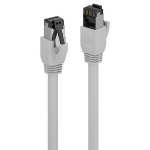 V&otilde;rgukaabel - LINDY Cat.8.1 S/FTP LSZH v&otilde;rgukaabel, RJ45, M/M, 2000MHz, 26AWG, 1 m, Hall, Pilka