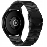 "BestAccessories", titaanist k&auml;ev&otilde;ru laiusega 22 mm, must