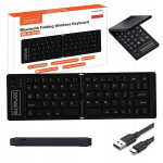 Zenwire WLK-610 kokkupandav traadita klaviatuur Bluetooth 5.0 USB-C tahvelarvutile telefonile