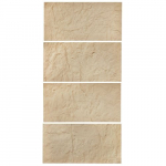 3D seinapaneel Vevor, 120x60 cm, kollane, 4tk