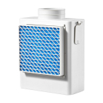 3-&uuml;hes siseruumide kuivati ​​ventilatsioonikomplekt ABS-materjalist