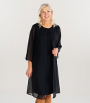 Hansmark naiste kleit Reelika 74086*01, must 4741653317683