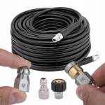 KANALISATSIOONI PUHASTUSVOOLIK HYDROCLEAN DUOJET 15M &ndash; 2 D&Uuml;&Uuml;SI, 155 BAR, 15 M, M22 JA 1/4" NPT