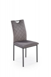 4 tooli komplekt Halmar K577, hall/must