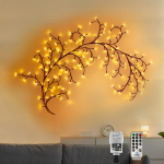 Originaal pirnide latern, 144 LED, 2,45 m