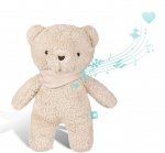 Pl&uuml;&uuml;&scaron;ist uni- ja k&uuml;ttekaru valge m&uuml;raga myHummy 5in1, helepruun