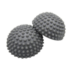 Massaažipallid Gymnic 2 tk, 12 cm x H6 cm, hallid