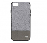 Tellur Faux Leather Glitter II &uuml;mbris iPhone 8-le &ndash; h&otilde;bedane