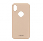 Tellur Super Slim kuldne &uuml;mbris Apple iPhone XS jaoks