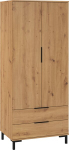 Riidekapp Meblocross Fresh FRE-13, tamm