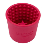 Gamelle Anti-Glouton - LICKIMAT - Yoggie Pot - Caoutchouc - R&eacute;duit l'Anxi&eacute;t&eacute; - Pour Tous Chiens