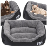 Veekindel koerte ja kasside voodi must