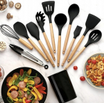 Happy people andy k&ouml;&ouml;gin&otilde;ude komplekt silikoonist koos hoidikuga, 12 osa