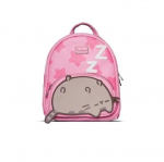 Pusheen v&auml;ike nahast seljakott aplikatsiooniga
