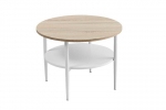 Kohvilaud Black Red White Revel, valge/pruun