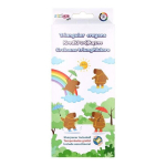 Capybara pliiatsid 12tk + teritaja - Strigo