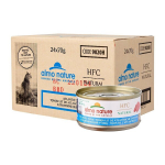 Almo Nature HFC Atlantic Tuna konserveeritud Atlandi tuunikala kassidele, 70g x24