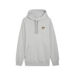 PUMA meeste vabaajajakk PUMA DOWNTOWN Graphic Hoodie TR Light Gey - 62674804, hall