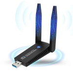 Traadita v&otilde;rgukaart 5G, kahe sagedusribaga 1300 Mbps, draiverita