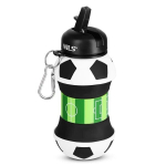 Nils Football kokkupandav spordipudel 550 ml