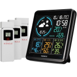 Kienzle ilmajaam KIENZLE Radio DCF Weather Station with 3 outdoor sensors