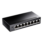 L&uuml;liti - Cudy GS108 Gigabit Ethernet 8-portine musta v&auml;rvi